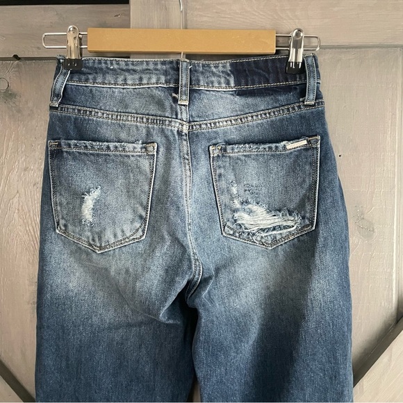 Insane Gene‎ boutique women’s denim jeans shredded distressed size 1 - Picture 6 of 7